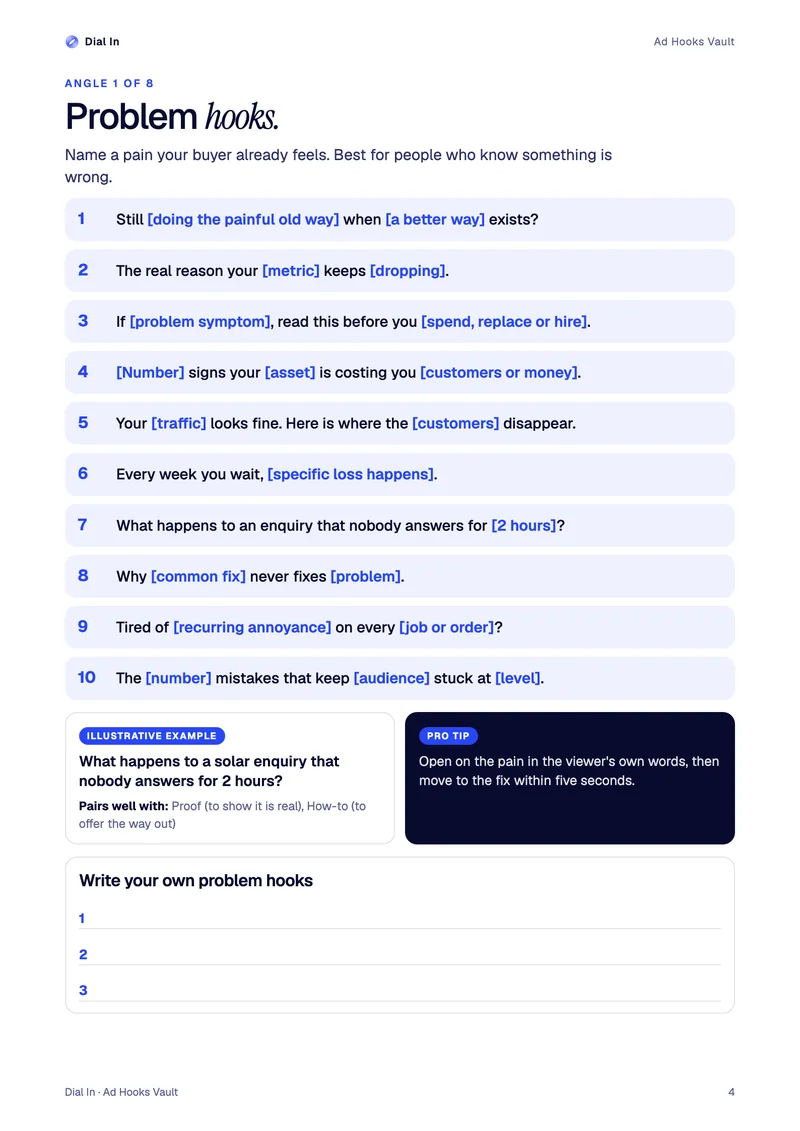 Ad Hooks Vault, page preview 2